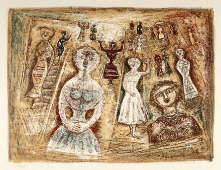 Massimo Campigli Berlino Saint Tropez Senza Titolo