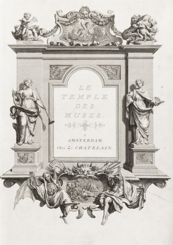 La Barre De Beaumarchais Antoine De : Le Temple Des Muses, Orné De 60 ...