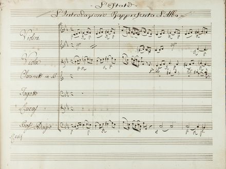  Haydn Franz Joseph : Da Le stagioni - L'Estate.  - Asta Manoscritti, Libri, Autografi, Stampe & Disegni - Libreria Antiquaria Gonnelli - Casa d'Aste - Gonnelli Casa d'Aste
