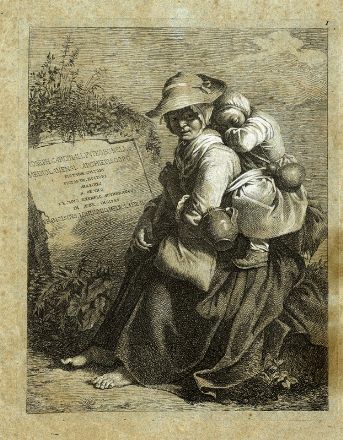  Dominique Vivant Denon  (Givry, 1747 - Parigi, 1825) : Soirée.  - Auction Books, Prints and Drawings - Libreria Antiquaria Gonnelli - Casa d'Aste - Gonnelli Casa d'Aste