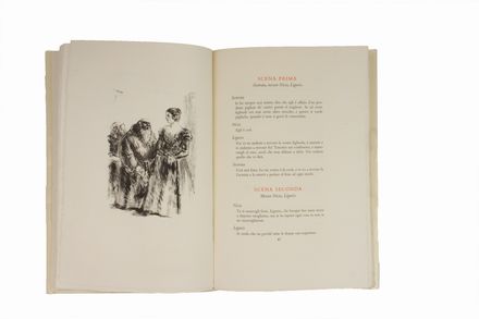  Machiavelli Niccol : La Mandragola commedia. Bodoni, Mardersteig, Libro d'Artista, Collezionismo e Bibiografia, Collezionismo e Bibiografia, Collezionismo e Bibiografia  Amerigo Bartoli  - Auction BOOKS, MANUSCRIPTS AND AUTOGRAPHS - Libreria Antiquaria Gonnelli - Casa d'Aste - Gonnelli Casa d'Aste