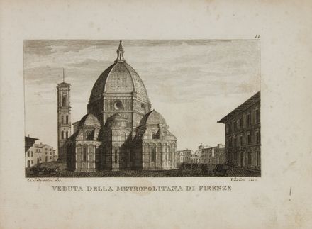 Raccolta di n. LX vedute della citt di Firenze ed altre citt principali della Toscana.  - Auction BOOKS, MANUSCRIPTS AND AUTOGRAPHS - Libreria Antiquaria Gonnelli - Casa d'Aste - Gonnelli Casa d'Aste