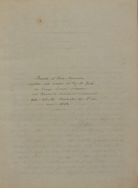  Gerbi Ranieri : Elementi di fisica matematica compilati sulle lezioni del prof. R. Gerbi.  - Asta Libri, manoscritti e autografi - Libreria Antiquaria Gonnelli - Casa d'Aste - Gonnelli Casa d'Aste