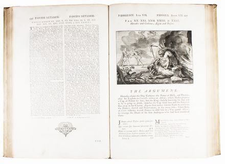  Ovidius Naso Publius : Metamorphoses in Latin and English, translated by the most eminent Hands [...]. Adorned with sculptures, by B. Picart [...]. Volume the First (-Second).  Bernard Picart  (Parigi, 1673 - Amsterdam, 1733)  - Asta Libri, Manoscritti e Autografi - Libreria Antiquaria Gonnelli - Casa d'Aste - Gonnelli Casa d'Aste
