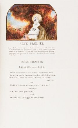  Pailleron Édouard : Le Monde o l'on s'ennuie.  Eugne Nourigat  - Asta Libri, Manoscritti e Autografi - Libreria Antiquaria Gonnelli - Casa d'Aste - Gonnelli Casa d'Aste