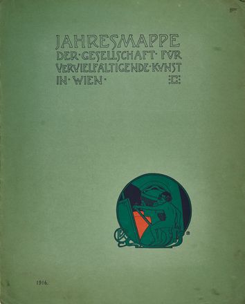  Ferdinand Andri  (Waidhofen an der Ybbs, 1871 - Vienna, 1956) [e altri] : Jahresmappe der Gesellschaft fr Vervielfltigende Kunst in Wien.  - Auction Books & Graphics - Libreria Antiquaria Gonnelli - Casa d'Aste - Gonnelli Casa d'Aste