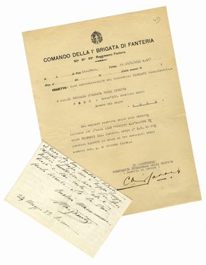 Raccolta di oltre 50 tra lettere, cartoline e biglietti autografi, insieme  a fotografie autografate e memorabilia di Casa Savoia. - Asta Grafica &  Libri - Libreria Antiquaria Gonnelli - Casa d'Aste - Gonnelli Casa d'Aste