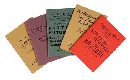 Esposizioni futuriste. 1912-1918. Esposizioni futuriste. II serie. 1918-1931.  - Asta Libri a stampa dal XVI al XX secolo [ASTA A TEMPO - PARTE II] - Libreria Antiquaria Gonnelli - Casa d'Aste - Gonnelli Casa d'Aste