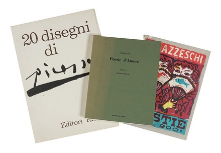  Palazzeschi Aldo : Bestie del 900.  Mino Maccari  (Siena, 1898 - Roma, 1989), Pablo Picasso  (Malaga, 1881 - Mougins, 1973), Renato Guttuso  (Bagheria, 1911 - Roma, 1987), Pier Paolo Pasolini, Ernesto Treccani  (Milano, 1920 - 2009)  - Asta Libri a stampa dal XVI al XX secolo [ASTA A TEMPO - PARTE II] - Libreria Antiquaria Gonnelli - Casa d'Aste - Gonnelli Casa d'Aste