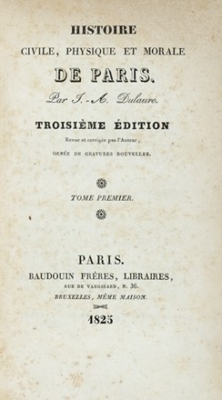 Lotto composto di 3 opere di storia del XIX secolo.  Alphonse De Beaucham, Joseph Allen  - Asta Libri a stampa dal XVI al XX secolo [ASTA A TEMPO - PARTE II] - Libreria Antiquaria Gonnelli - Casa d'Aste - Gonnelli Casa d'Aste