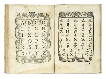  Palatino Giovanni Battista : Libro [...] nel qual s'insegna  scriver ogni sorte lettera, antica, & moderna...  - Asta Libri a stampa dal XV al XIX secolo [Parte II] - Libreria Antiquaria Gonnelli - Casa d'Aste - Gonnelli Casa d'Aste