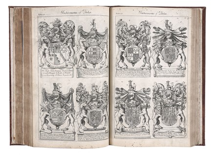  Guillim John : A Display of Heraldry: Manifesting a more easie access to the Knowledge [...] To which is added a Treatise of Honor Military and Civil... Araldica, Storia, Diritto e Politica  John Logan  - Auction Books, autographs and manuscripts - Libreria Antiquaria Gonnelli - Casa d'Aste - Gonnelli Casa d'Aste