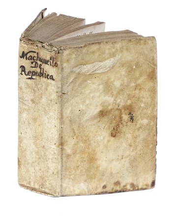 Machiavelli Niccol : Disputationum de republica.  - Asta Libri, autografi e manoscritti - Libreria Antiquaria Gonnelli - Casa d'Aste - Gonnelli Casa d'Aste