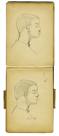  Antonietta Piaggio Costa : Album di disegni.  - Auction Ancient, Modern and Contemporary Art [II Part ] - Libreria Antiquaria Gonnelli - Casa d'Aste - Gonnelli Casa d'Aste