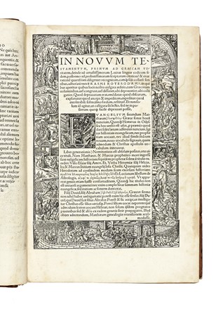  Erasmus Roterodamus : In Novum Testamentum annotationes. Religione  - Auction Books, autographs and manuscripts - Libreria Antiquaria Gonnelli - Casa d'Aste - Gonnelli Casa d'Aste