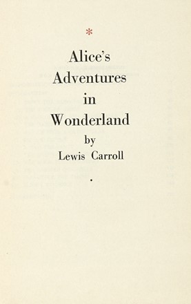  Carroll Lewis [pseud. di Dodgson Charles Lutwidge] : Alice's Adventures in Wonderland.  Evgenii Shukaev  - Asta Libri, autografi e manoscritti - Libreria Antiquaria Gonnelli - Casa d'Aste - Gonnelli Casa d'Aste