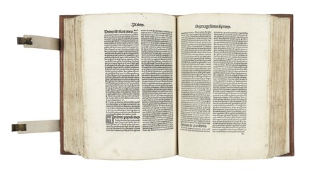  Perez de Valencia Jaime : Commentaria in Psalmos.  - Asta Libri, autografi e manoscritti - Libreria Antiquaria Gonnelli - Casa d'Aste - Gonnelli Casa d'Aste