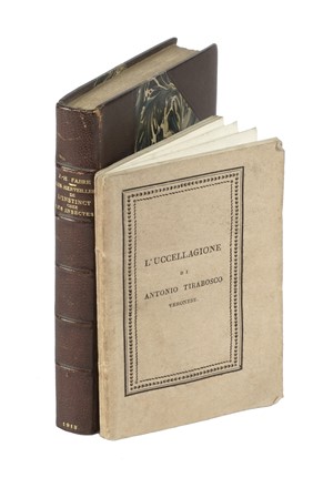  Tirabosco Antonio : L'uccellagione.  - Asta Libri, autografi e manoscritti - Libreria Antiquaria Gonnelli - Casa d'Aste - Gonnelli Casa d'Aste