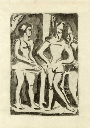  Georges Rouault  (Paris, 1871 - 1958) : Lotto composto di 2 incisioni.  - Auction Modern and Contemporary Art [II Part ] - Libreria Antiquaria Gonnelli - Casa d'Aste - Gonnelli Casa d'Aste