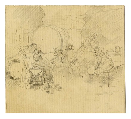  Francesco Vinea  (Forl, 1845 - Firenze, 1902) : Lotto composto di 26 disegni.  - Auction Modern and Contemporary Art [II Part ] - Libreria Antiquaria Gonnelli - Casa d'Aste - Gonnelli Casa d'Aste