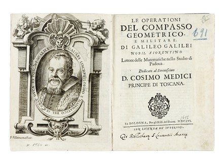  Galilei Galileo : Le operationi del compasso geometrico e militare...  - Asta Libri, autografi e manoscritti - Libreria Antiquaria Gonnelli - Casa d'Aste - Gonnelli Casa d'Aste