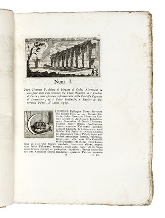  Dal Borgo Flaminio : Dissertazioni sopra l'istoria pisana [...]. Tomo I. Parte  [..]