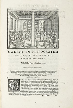  Galenus Claudius : ...Opera ex septima Iuntarum editione... Medicina, Figurato,  [..]