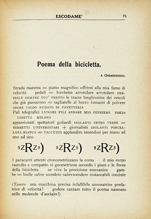  Marinetti Filippo Tommaso : I nuovi poeti futuristi. Futurismo, Arte  Fillia [pseud.  [..]