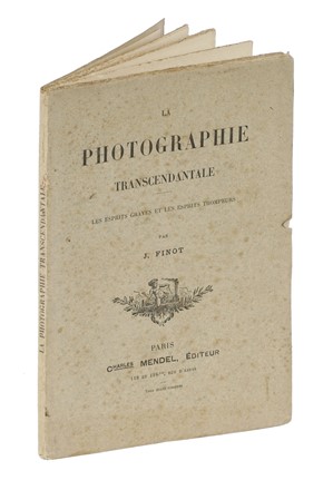  Finot Jean : La Photographie trascendantale. Les esprits tombe et les esprits trompeurs.  - Asta Libri, autografi e manoscritti - Libreria Antiquaria Gonnelli - Casa d'Aste - Gonnelli Casa d'Aste