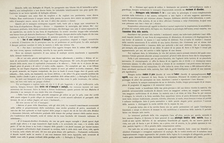  Marinetti Filippo Tommaso : Manifesto tecnico della letteratura futurista. Futurismo,  [..]