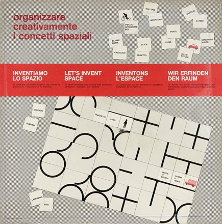  Boselli Carlo : Organizzare creativamente i concetti spaziali. Inventiamo lo spazio.  Bruno Munari  (Milano, 1907 - 1998)  - Asta Libri, autografi e manoscritti - Libreria Antiquaria Gonnelli - Casa d'Aste - Gonnelli Casa d'Aste