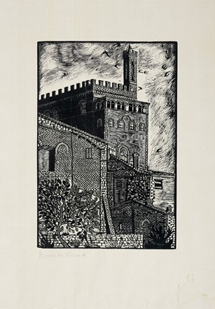  Bruno Marsili (detto Bruno Da Osimo)  (Osimo, 1888 - Ancona, 1962) : Lotto composto di 3 incisioni.  - Asta Arte Antica, Orientale, Moderna e Contemporanea [parte II] - Libreria Antiquaria Gonnelli - Casa d'Aste - Gonnelli Casa d'Aste