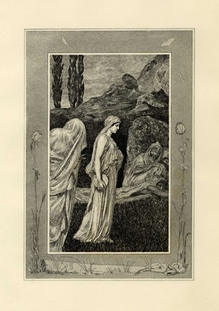  Max Klinger  (Lipsia, 1857 - Grossjena, 1920) : Lotto composto di 4 incisioni da  [..]