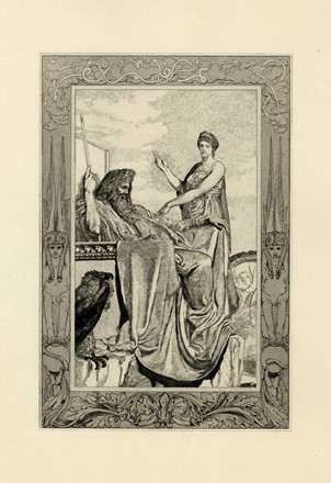  Max Klinger  (Lipsia, 1857 - Grossjena, 1920) : Lotto composto di 4 incisioni da  [..]