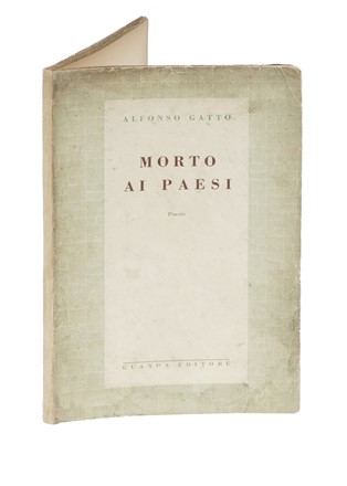  Gatto Alfonso : Morto ai paesi. Letteratura italiana, Poesia, Letteratura, Letteratura  [..]