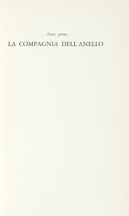  Tolkien J. R. R. : Il signore degli anelli. Trilogia. Letteratura straniera  -  [..]