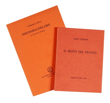  Costa Corrado : PseudoBaudelaire.  Dino Carlesi, Bruno Saetti  (Bologna, 1902 - 1984)  - Asta Libri, autografi e manoscritti - Libreria Antiquaria Gonnelli - Casa d'Aste - Gonnelli Casa d'Aste