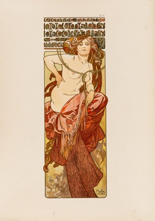  Mucha Alphonse : Documents dcoratifs. 1901-1902.  - Auction Books, autographs  [..]