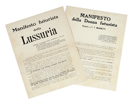  Saint-Point Valentine de Valentine : Manifesto futurista della lussuria. Futurismo,  [..]