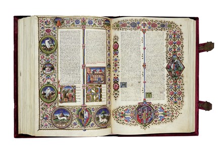 La Bibbia di Borso d'Este. Mss. Lat. 422-423. [Tomo primo (-secondo)].  - Asta Libri, autografi e manoscritti - Libreria Antiquaria Gonnelli - Casa d'Aste - Gonnelli Casa d'Aste