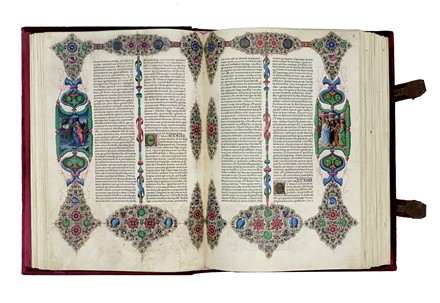 La Bibbia di Borso d'Este. Mss. Lat. 422-423. [Tomo primo (-secondo)].  - Asta Libri, autografi e manoscritti - Libreria Antiquaria Gonnelli - Casa d'Aste - Gonnelli Casa d'Aste