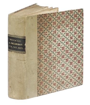  Boccaccio Giovanni : Il Decameron [...] tratto dall'ottimo testo scritto da Fran.co d'Amaretto Mannelli sull'originale dell'Autore.  Giovanni Boccaccio  - Asta Libri, autografi e manoscritti - Libreria Antiquaria Gonnelli - Casa d'Aste - Gonnelli Casa d'Aste