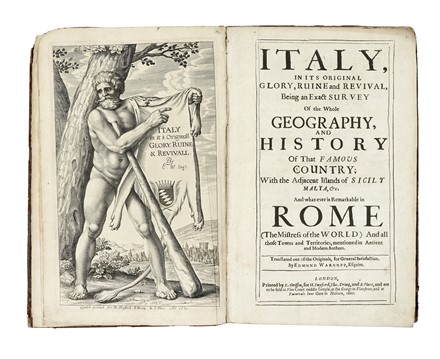  Schottus Franciscus : Italy, in its original glory, ruine and revival, being an exact survey of the whole geography, and history of that famous country; with the adjacent islands of Sicily, Malta etc. and what ever is remarkable in Rome (the mistress of the world)...  - Asta Libri, autografi e manoscritti - Libreria Antiquaria Gonnelli - Casa d'Aste - Gonnelli Casa d'Aste