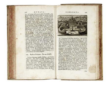  Vasi Giuseppe : Itinerario istruttivo diviso in otto stazioni o giornate per ritrovare con facilit tutte le antiche e moderne magnificenze di Roma...  - Asta Libri, autografi e manoscritti - Libreria Antiquaria Gonnelli - Casa d'Aste - Gonnelli Casa d'Aste