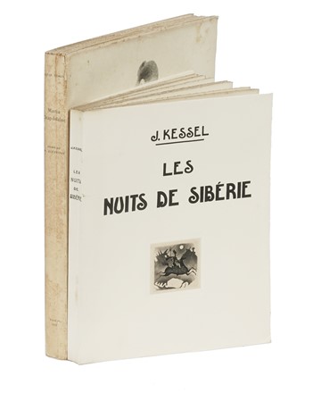  Kessel Joseph : Les nuits de Sibrie. eaux-fortes de Alexeieff. Letteratura francese,  [..]