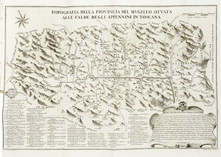  Brocchi Giuseppe Maria : Descrizione della provincia del Mugello con la carta geografica del medesimo...  - Asta Libri, autografi e manoscritti - Libreria Antiquaria Gonnelli - Casa d'Aste - Gonnelli Casa d'Aste