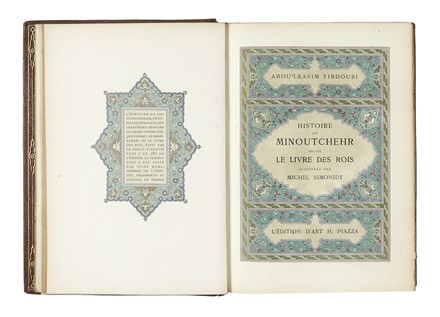 Lotto di 2 illustrati francesi di primo Novecento in belle legature. Libro d'Artista,  [..]