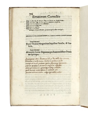  Grassi Orazio : De tribus cometis anni 1618... Astronomia, Galileiana, Scienze  [..]