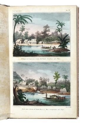  Osculati Gaetano : Esplorazione delle regioni equatoriali lungo il Napo e il fiume delle Amazzoni. Frammento di un viaggio fatto nelle due Americhe negli anni 1846-47-48...  - Asta Libri, autografi e manoscritti - Libreria Antiquaria Gonnelli - Casa d'Aste - Gonnelli Casa d'Aste