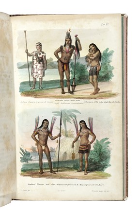  Osculati Gaetano : Esplorazione delle regioni equatoriali lungo il Napo e il fiume delle Amazzoni. Frammento di un viaggio fatto nelle due Americhe negli anni 1846-47-48...  - Asta Libri, autografi e manoscritti - Libreria Antiquaria Gonnelli - Casa d'Aste - Gonnelli Casa d'Aste